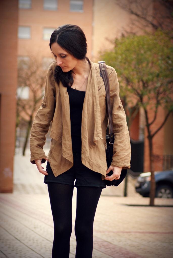 Chaqueta asimétrica: