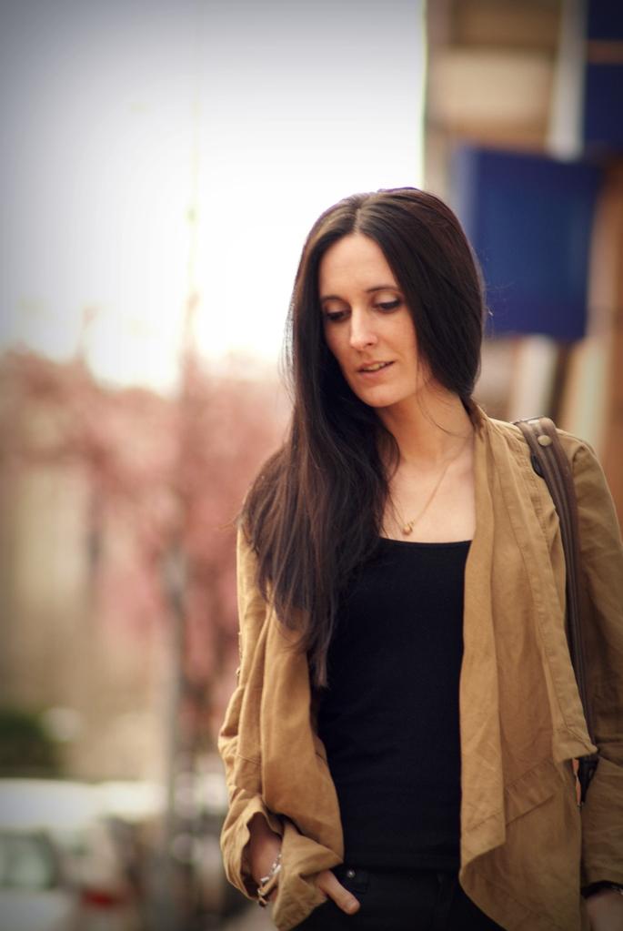 Chaqueta asimétrica: