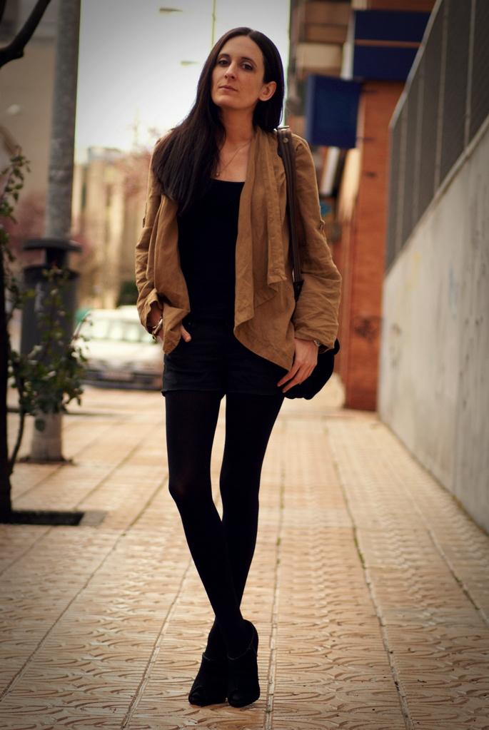 Chaqueta asimétrica: