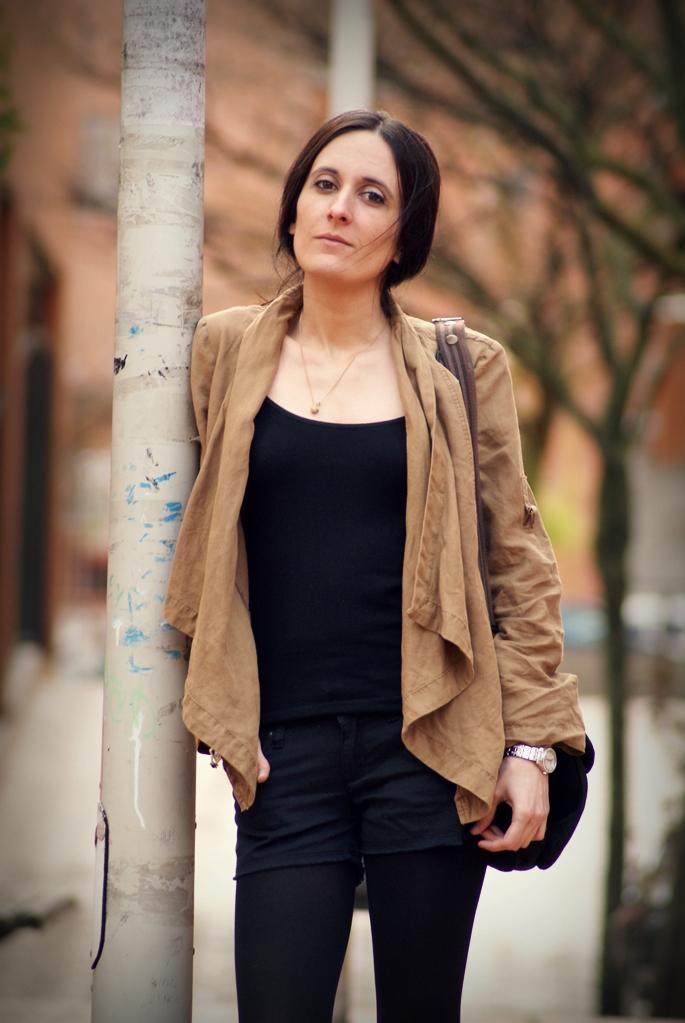 Chaqueta asimétrica: