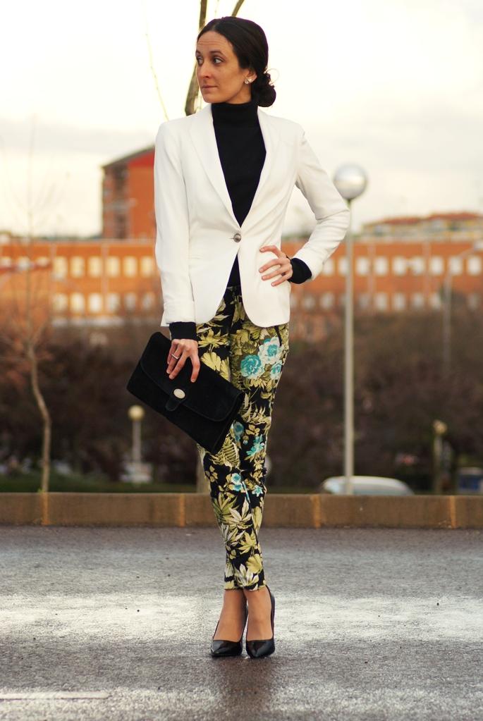 Pantalones de flores:
