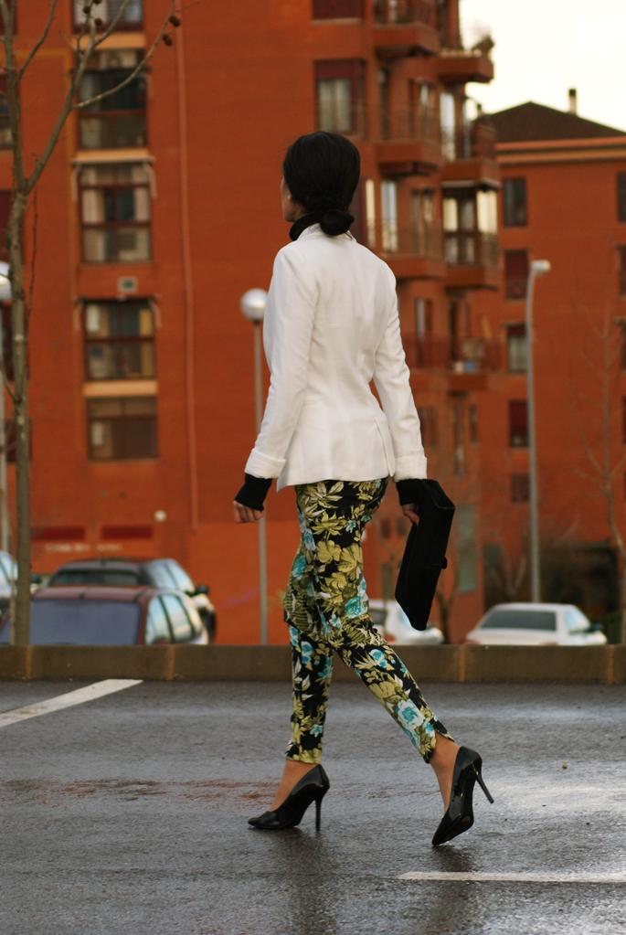 Pantalones de flores:
