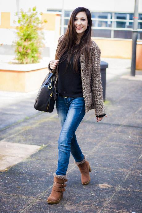 Loving Basics Camel And Denim