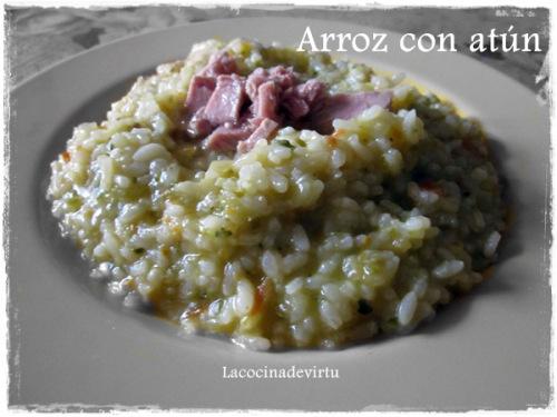 Arroz con atún