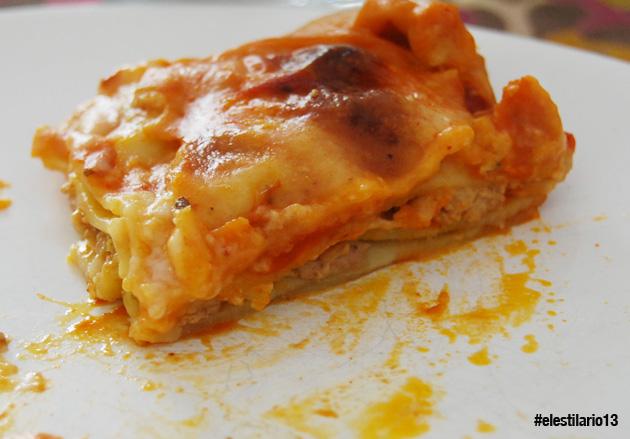 El Recetario: Lasaña de paté y jamón de pato