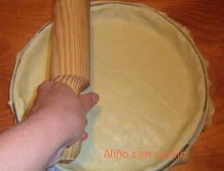 QUICHE DE BERENJENA, MOZZARELLA Y JAMÓN SERRANO