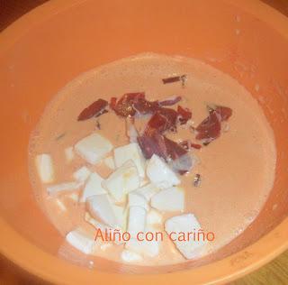 QUICHE DE BERENJENA, MOZZARELLA Y JAMÓN SERRANO