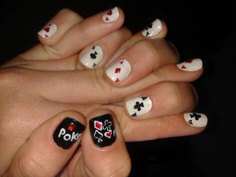 RETO 2013 #10 POKER NAILS