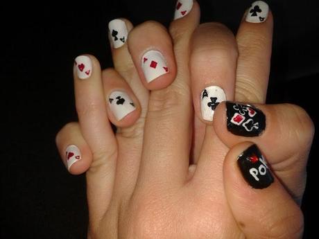 RETO 2013 #10 POKER NAILS