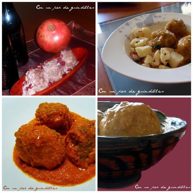 Recopilatorio de recetas de albóndigas para el #díadelaalbóndiga