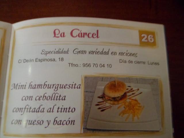 Bar La Cárcel de Arcos de la Frontera