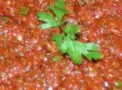 Ensalada Turca Tomates Triturados