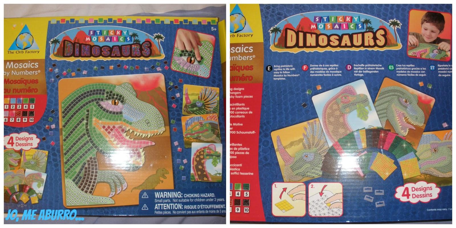 Mosaicos de dinosaurios