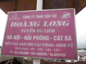 Compañía de autobuses que tomé para ir de Hai Phong a Cat Ba