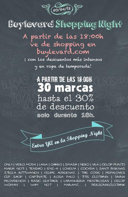 Tercera Shopping Night en Buylevard Tercera Shopping Night de Buylevard