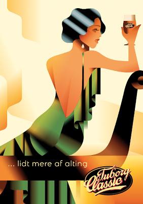 Mads Berg - ilustración Art Deco