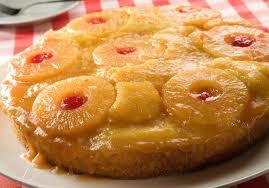 postres mexicanos-Volteado de piña