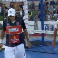 Riesgo al ayudar al compañero en el padel