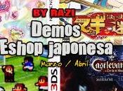 Fichas Nintendo 3Ds: Demos eShop nipona (II)