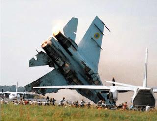 Peor accidente de Shows aéreos Rusia (Vídeo)