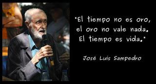 Día triste, la Sonrisa Etrusca ya no sonríe, se apagó con José Luis Sampedro