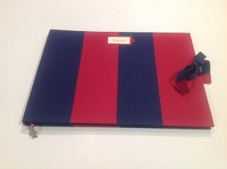 Libro de firmas para Comunión y caja a juego