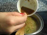 Sopa de miso con tofu y verduras