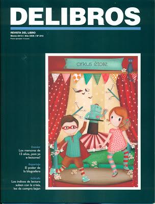 Blogueros de literatura juvenil en la revista Delibros
