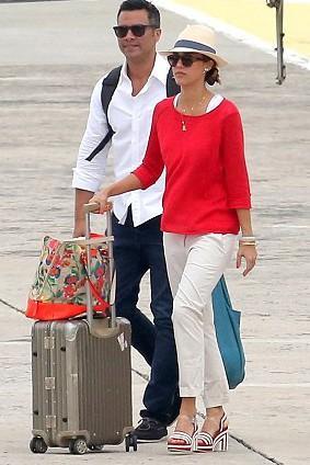 Jessica Alba, estilo en St. Barts