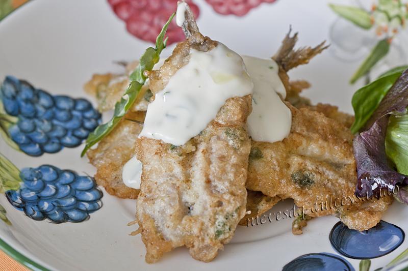 BOCARTES (ANCHOAS) REBOZADOS