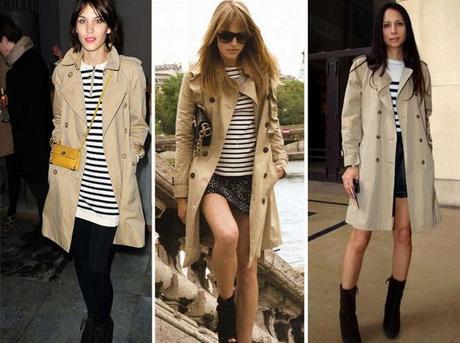 Looks con gabardina o trench