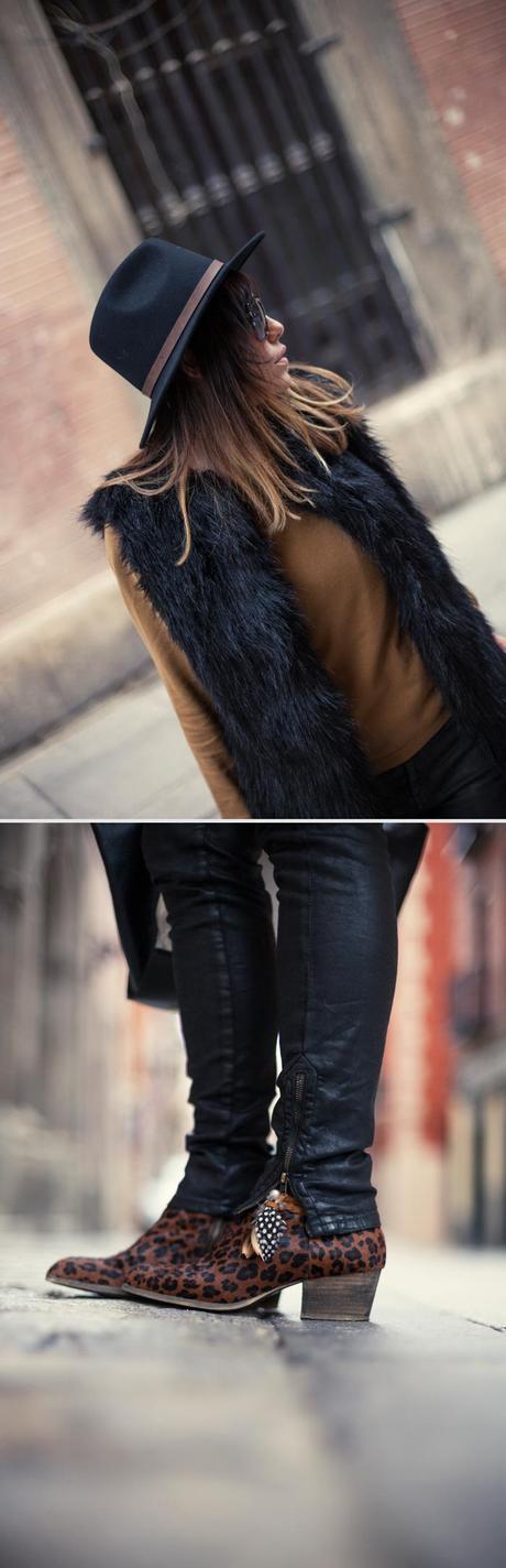 fur vest