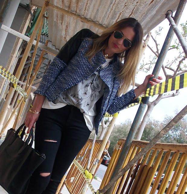 Chanelera+Jeans Mordiscos