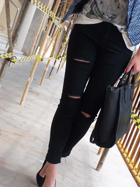 Chanelera+Jeans Mordiscos