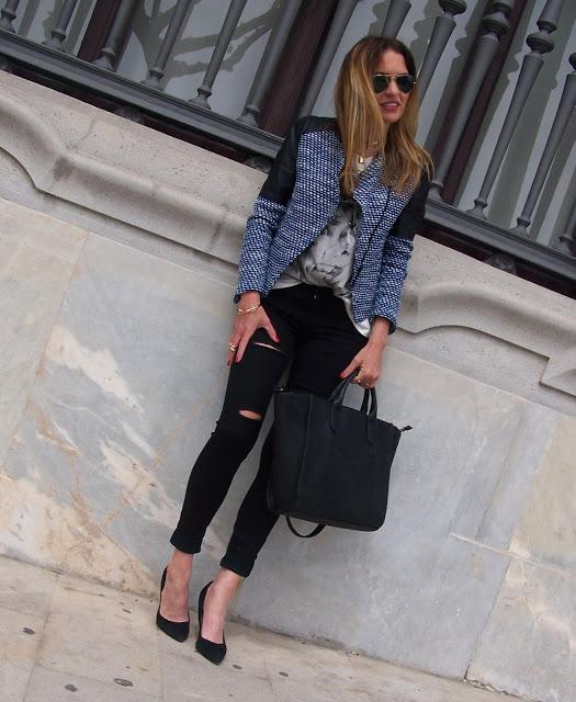 Chanelera+Jeans Mordiscos