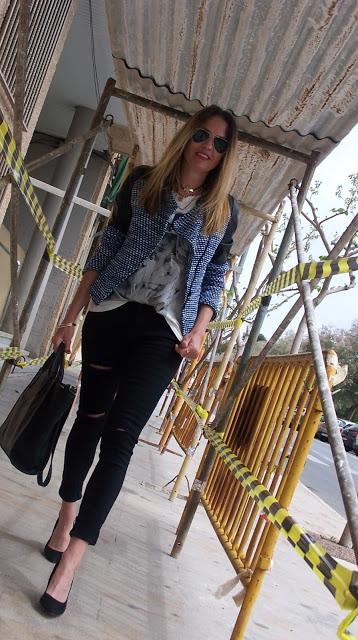 Chanelera+Jeans Mordiscos