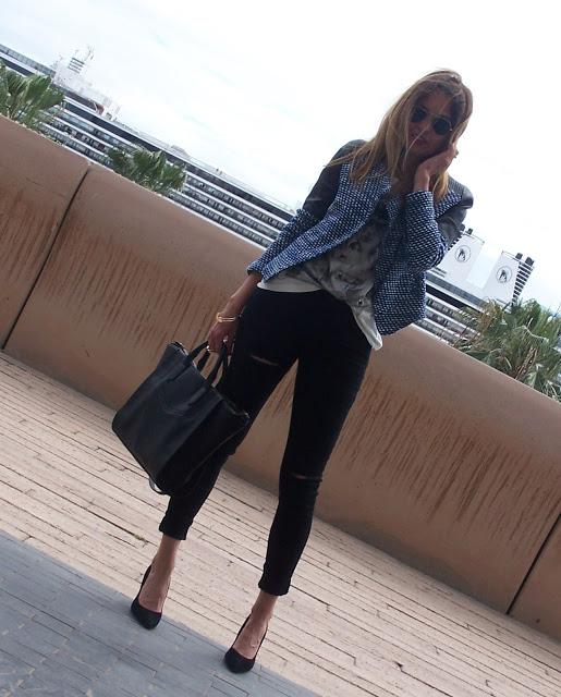 Chanelera+Jeans Mordiscos