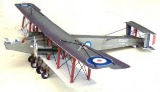 Papercraft Bombardero Handley Page O/400