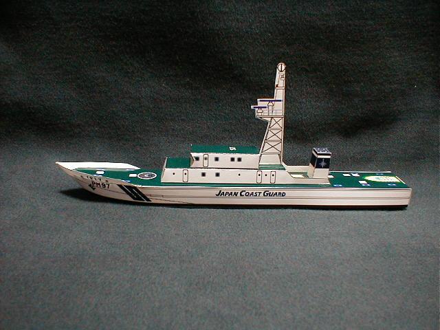 Papercraft Patrulleras y lanchas de la Guardia Costera Japonesa