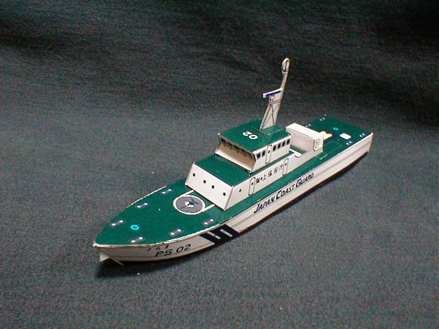 Papercraft Patrulleras y lanchas de la Guardia Costera Japonesa