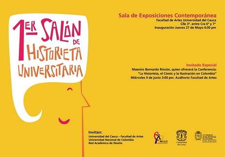 Arranca la muestra itinerante en Colombia del 1er. salón de la historieta universitaria