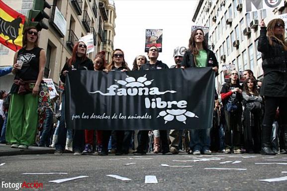 Manifestación Antitaurina “La cultura no es tortura”  (Ma...