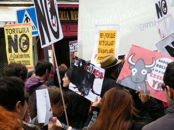 Manifestación Antitaurina “La cultura no es tortura”  (Ma...