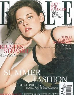 Kristen Steward, portada de la edición de julio de Elle UK