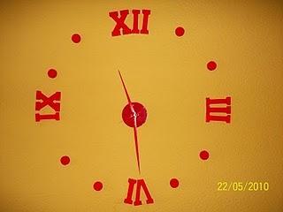 El reloj de pared de Maria luz y Domingo