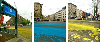 COLOR EN LAS CALLES DE ROSENTHALER PLATZ