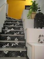Escaleras con texto