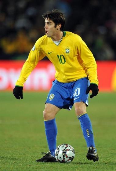 Kaka of Brazil. Brazil defeated USA 3-2 in the FIFA Confederations Cup Final at Ellis Park Stadium in Johannesburg, South Africa on June 28, 2009. Photo via Newscom