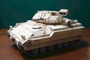 m2a2-bradley Papercraft M2A2 Bradley