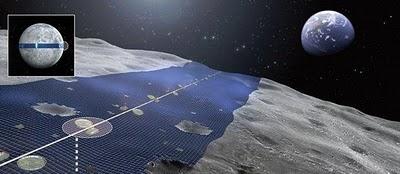 El Anillo Lunar, proyecto que busca transmitir energía desde la Luna hacia la Tierra